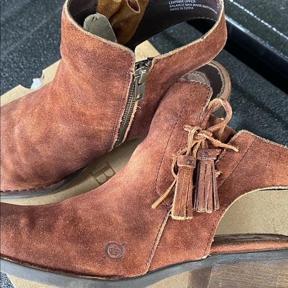 Born Monikah Rust half boots - Picture 2 of 5